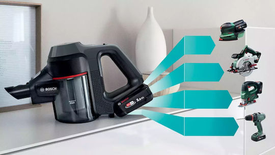 Bosch Unlimited 7 Rechargeable 2 in 1 Stick & Handheld Vacuum 18V Black