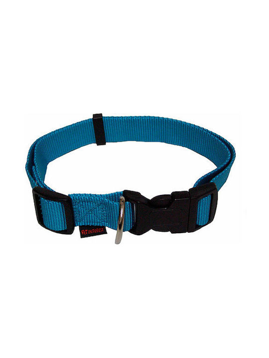 Pet Interest Plain Line Ошийник За Куче В Син Цвят Medium 20мм х 32 - 50см