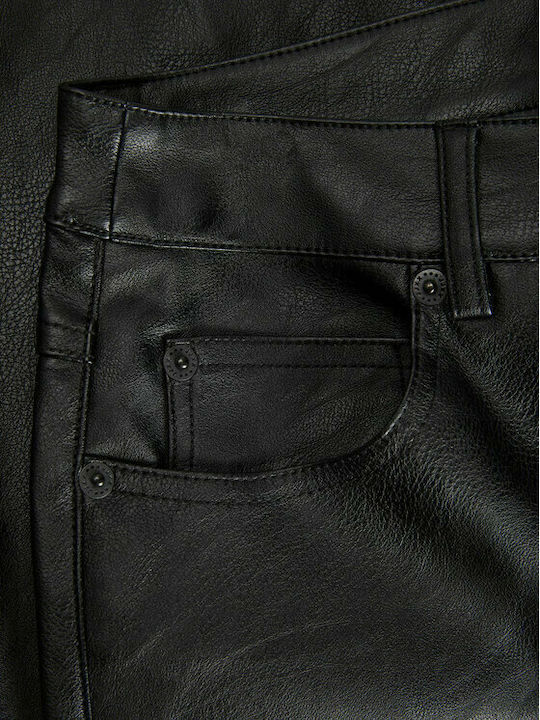 Damen Stoff Hose Schwarz