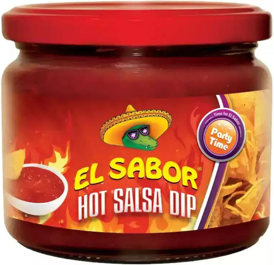 El Sabor Hot Salsa Dip Καυτερή Ντιπ 300gr