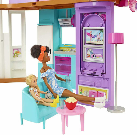 Barbie Vacation House Plastic Dollhouse