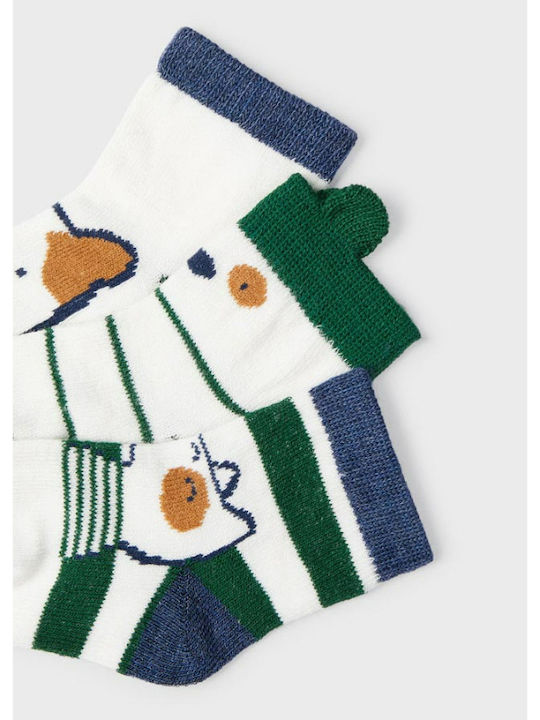 Mayoral Boys 3 Pack Knee-High Socks Green