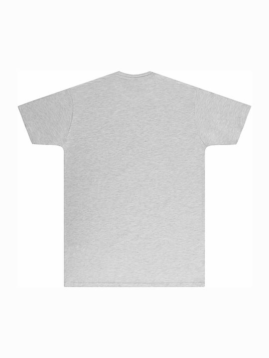 SG SGTee Ανδρικό Διαφημιστικό T-shirt Κοντομάνικο Ash Grey