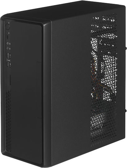 Chieftec BS-10B-300 Mini Tower Κουτί Υπολογιστή Μαύρο