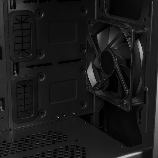 Modecom Oberon Pro Glass Gaming Middle Tower Carcasă PC cu Deschidere Laterală Neagră