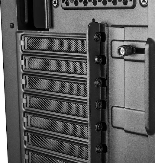 Modecom Oberon Pro Геймърско Midi Tower Компютърна Кутия с Страничен Прозорец Черна