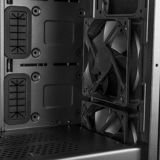 Modecom Oberon Pro Silent Midi-Turm Computergehäuse Schwarz
