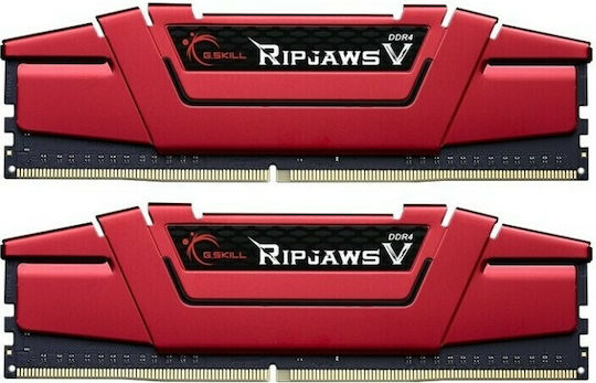 G.Skill Ripjaws V 16GB DDR4 RAM cu 2 module (2x8GB) și Viteză 2400