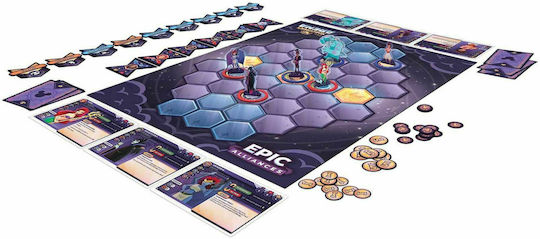Board Game Sorcerers Arena: Epic Alliances for 2-4 Players 13+ Years Old USAopoly