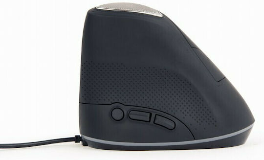 Gembird MUS-ERGO-03 Verkabelt Ergonomisch Vertikal Maus Space Gray