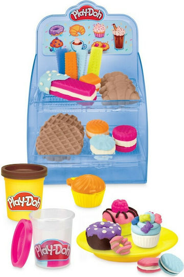Hasbro Play-Doh Plasticine - Super Colorful Café Playset Game for Ages 3+