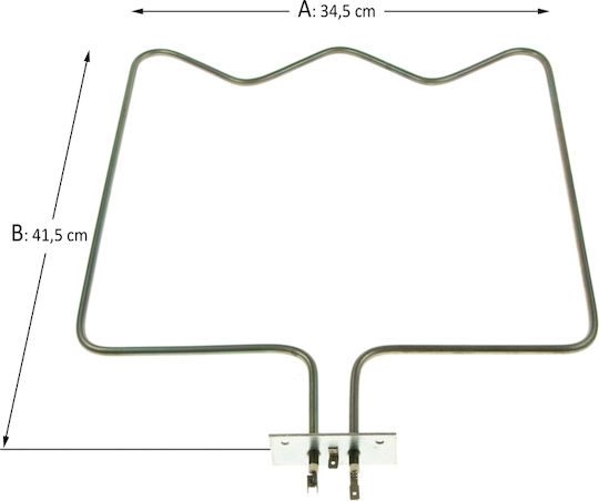 Κάτω Αντίσταση Φούρνου Conti 1400 Watt