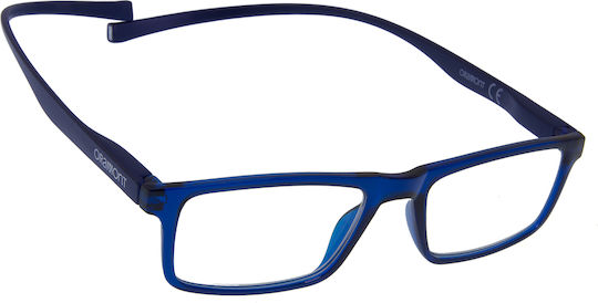 Oramont Oramont 9059 Reading Glasses +1.00 with Magnet in Blue color