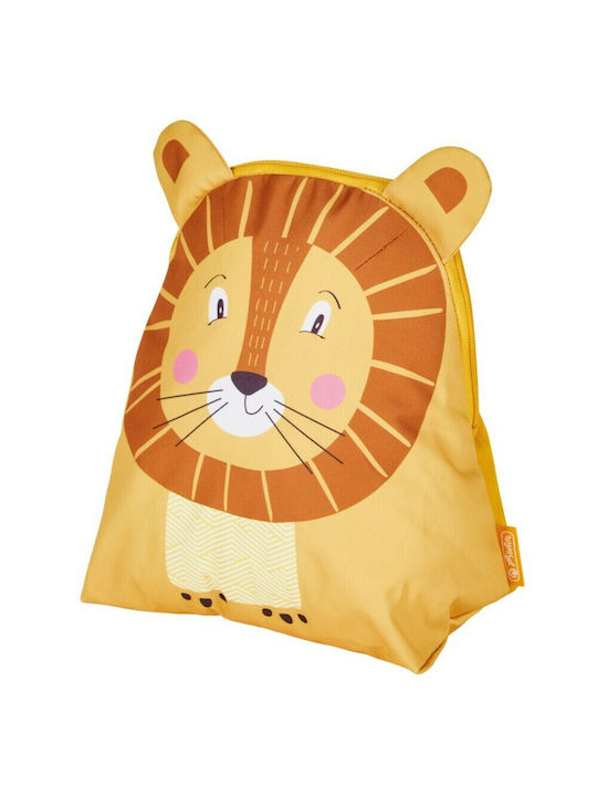 Herlitz Lion School Bag Backpack Kindergarten in Orange color