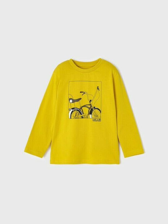 Mayoral Children's Blouse Long Sleeve Yellow