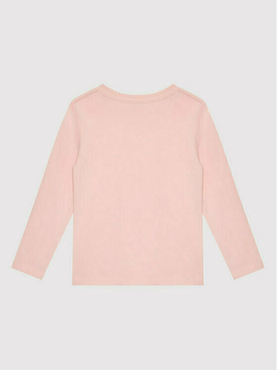 Ralph Lauren Kinderhemd Langarm Rosa