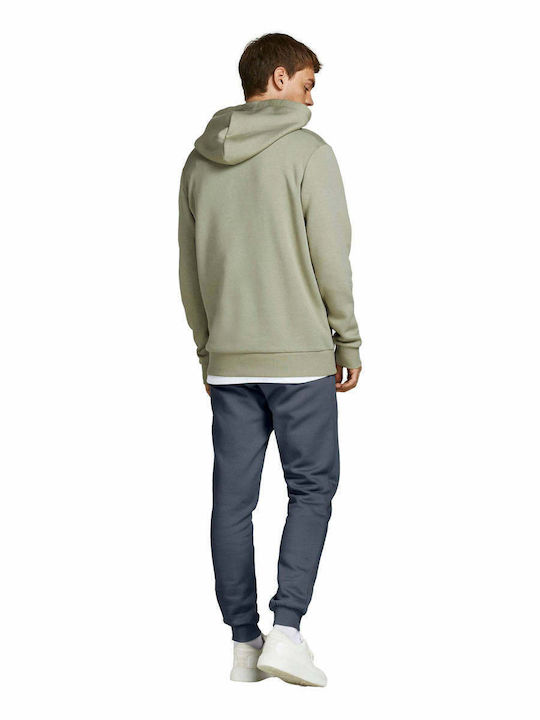 Sweatpants with Elastic Ombre Blue