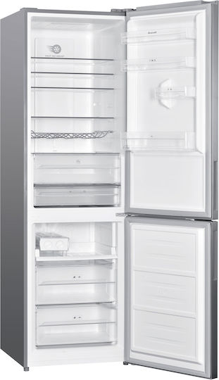 Brandt Ψυγειοκαταψύκτης 347lt NoFrost Υ195xΠ60xΒ68.5εκ. Inox BFC2065NX