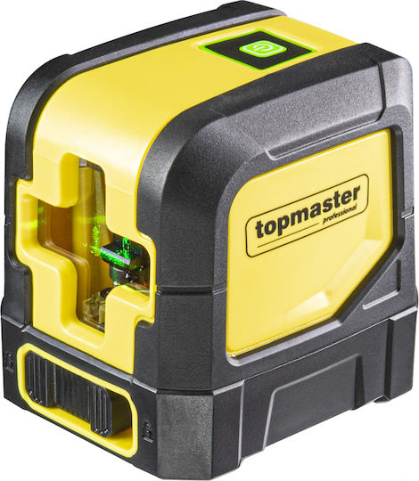 GTC Top Master Liniar Nivelă Laser Fascicul Verde cu Domeniu de Lucru 15m