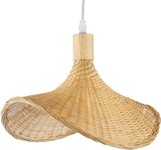 GloboStar Cuba Pendant Light Beige Boho 33cm
