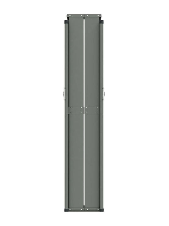 vidaXL Rulou lateral de umbrire Grădină Negru x11.7m