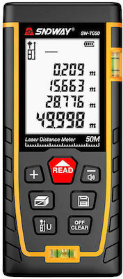 Laser Distance Meter Sndway with Range up to 50m