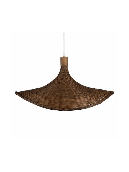 GloboStar Cuba Brown Ceiling Light Boho with E27 Socket 53x30cm