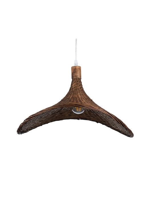 GloboStar Cuba Brown Ceiling Light Boho with E27 Socket 53x30cm