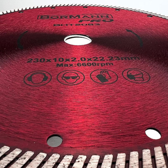 Bormann Pro BHT2083 Cutting Disc Construction Materials Hole Diameter 230mm 1pcs