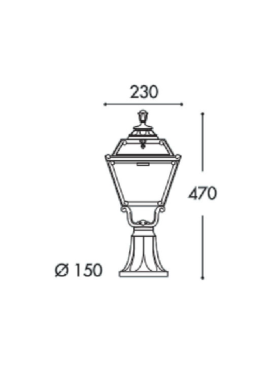 Elmark Lantern 23cm