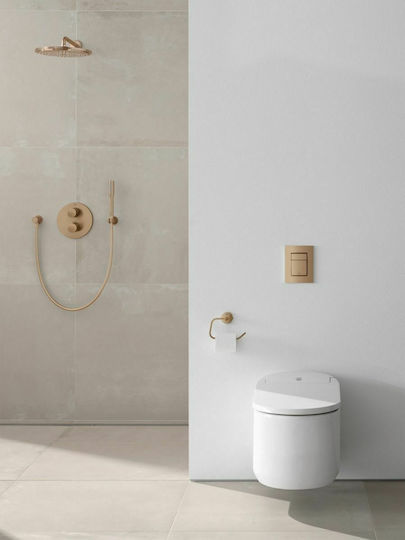 Grohe Skate Cosmopolitan S Flush Plate Dual Flush Warm Sunset
