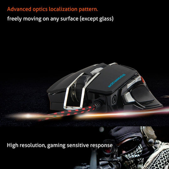 Meetion M975 Gaming Ποντίκι Μαύρο