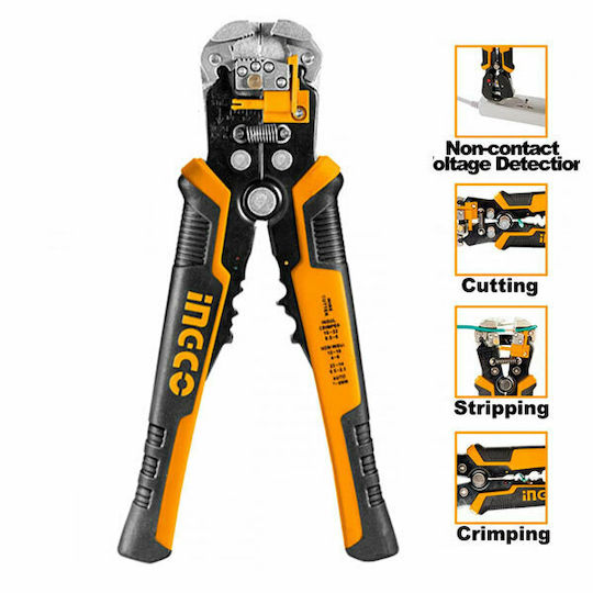 Ingco Automatic Cable Stripper with Cutter and 210mm Length