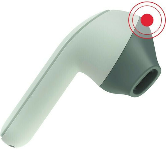 HAMA Freedom Light Earbud Bluetooth Handsfree Earphones with Charging Case Mint Green