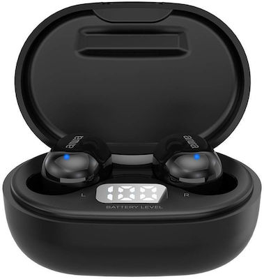 Aiwa EBTW-150 In-ear Bluetooth Handsfree Earphones with Charging Case Blacα