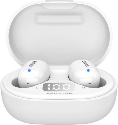 Aiwa EBTW-150 In-ear Bluetooth Handsfree Earphones with Charging Case Whitά