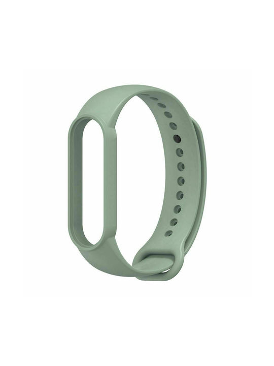 Tech-Protect Iconband Armband Silikon mit Pin Olive (Mi Smart Band 5/Mi Smart Band 6) THP1084