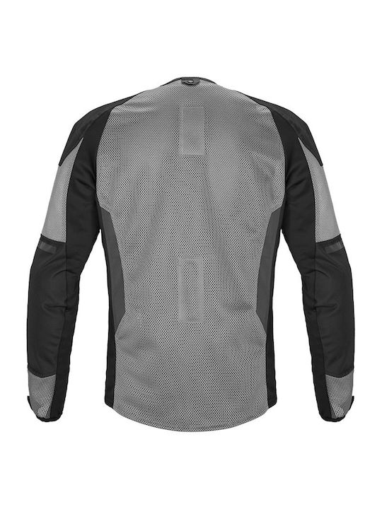 Spidi Super Net Sommer Herren Motorradjacke Gray