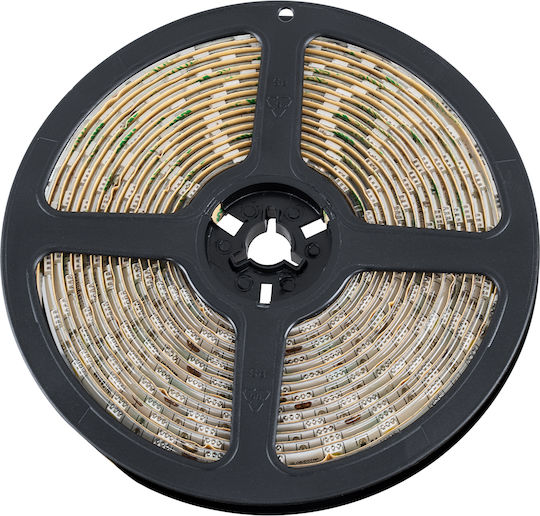 GloboStar Waterproof LED Strip 24V Natural White Light 5m Type SMD5050 with Remote Control