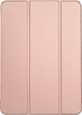 Slim Smart Tri-Fold Flip Cover Plastic Rose Gold (2)