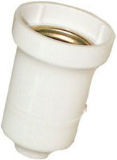 Eurolamp Stromstecker mit Steckdosenbuchse E27 in Weiß Farbe 840 23030