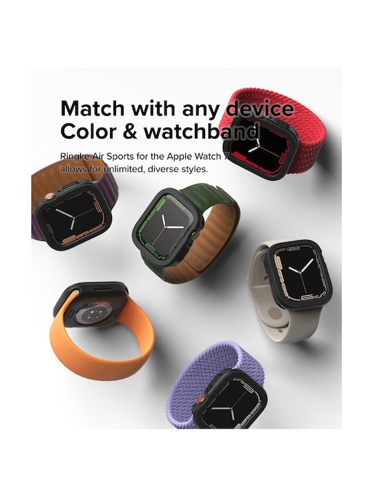 Ringke Air Силиконов Калъф Navy за Apple Watch 45 мм