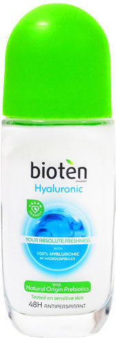 Bioten Hyaluronic 48h Deodorant 48h Αποσμητικό 48h σε Roll-On 50ml