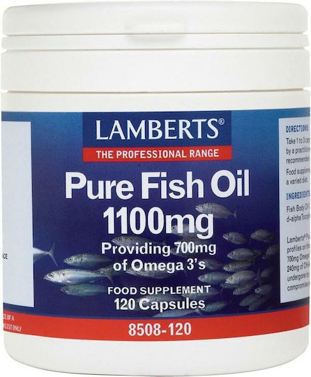 Lamberts Pure Fish Oil Fish Oil 1100mg 120 caps