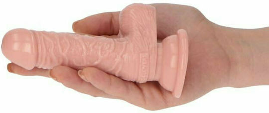 Toyz4lovers Leo Dildo Realistisches Dildo mit Hoden und Saugnapf Flesh 10cm