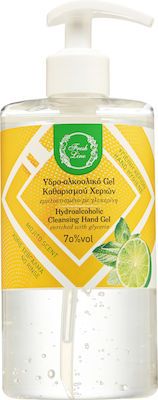 Fresh Line Antiseptic Hand Gel with Pump 1000ml Mojito