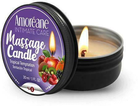 Amoreane Massage Candle with Scent Tropical Temptation 30ml