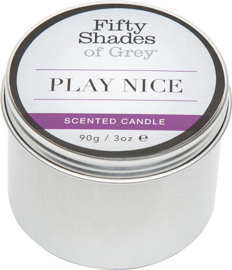 Fifty Shades of Grey Play Nice Massage Candle with Scent Vanilla 90gr