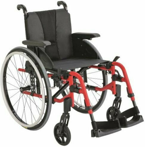 Invacare Action 3 NG Light Συμπαγείς Τροχοί 43cm Κόκκινο