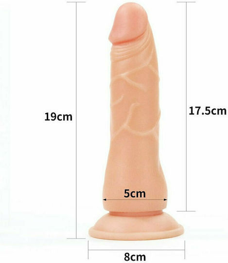 Lovetoy Easy Strapon Set Gurtzeug mit Dildo 20cm in Hautfarbe
